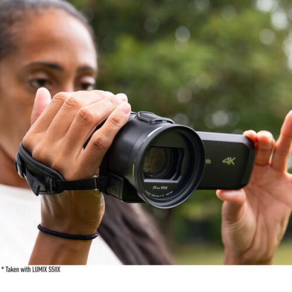 PANASONIC HC-VX3 Filmadora 4K UHD com 1CCD SDHC entrada mic - foto 8