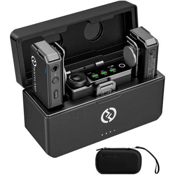 HOLLYLAND LARK MAX DUO Microfone de lapela sem fio 2 pessoas