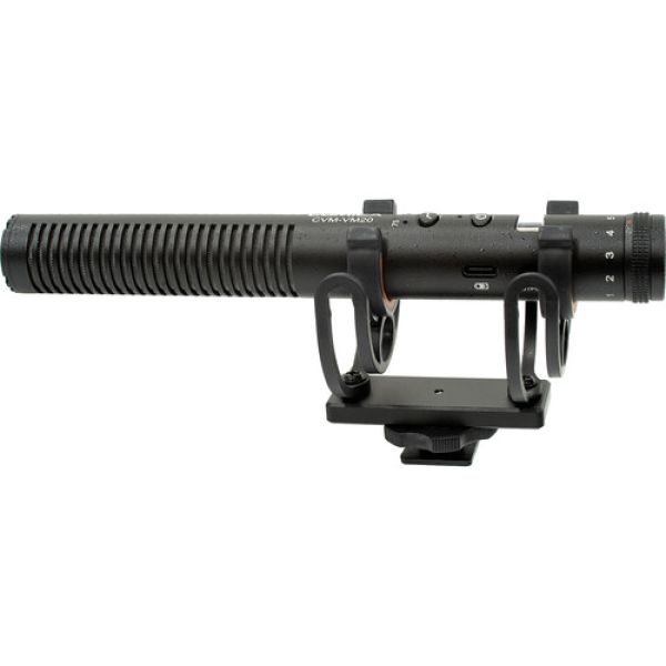 COMICA CVM-VM20 Microfone direcional com cabo P2 para filmadora e DSLR - foto 2