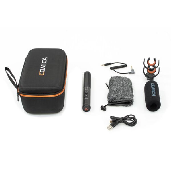 COMICA CVM-VM20 Microfone direcional com cabo P2 para filmadora e DSLR - foto 6