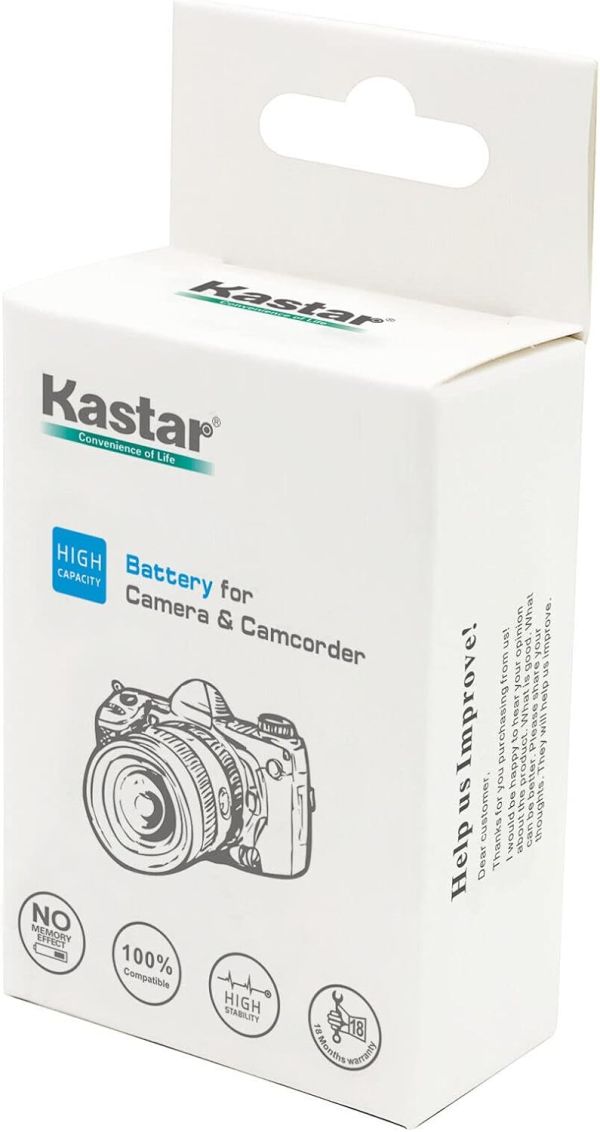  KASTAR NP-40 Bateria de alta capacidade para Casio, kodak HP - foto 3