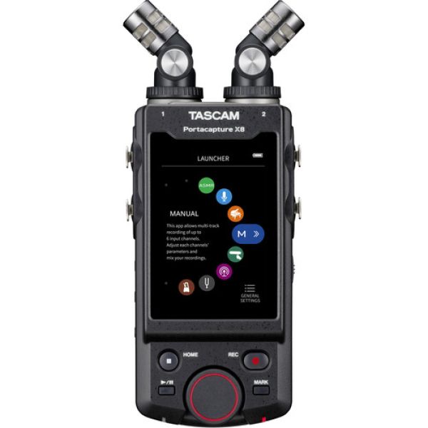 TASCAM X8 Gravador de voz digital com slot SD/SDHC e conexão XLR - foto 3