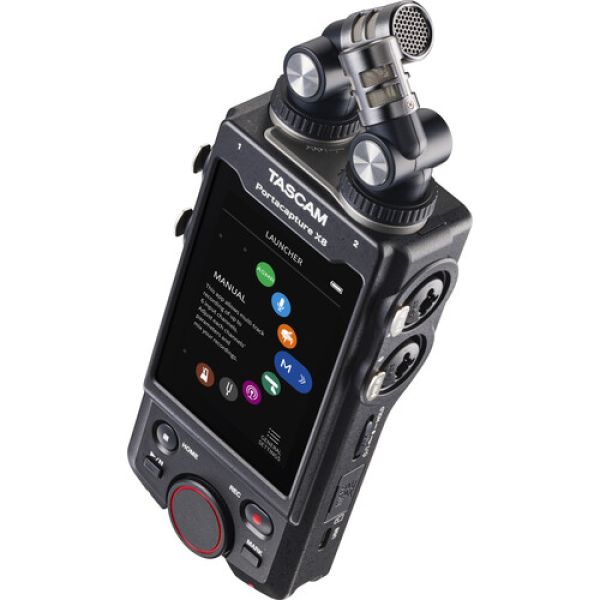 TASCAM X8 Gravador de voz digital com slot SD/SDHC e conexão XLR - foto 7