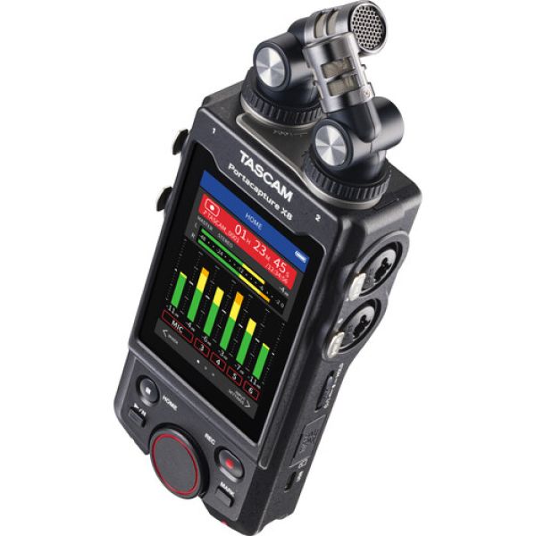 TASCAM X8 Gravador de voz digital com slot SD/SDHC e conexão XLR - foto 8