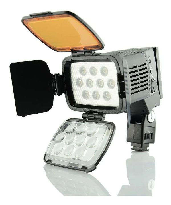 UNIVERSAL VL-001A Iluminador de LED com 010 Leds dimerizável