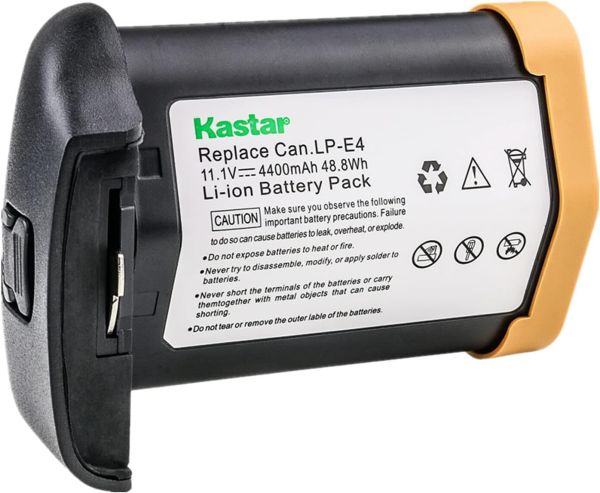 Bateria de alta capacidade para Canon KASTAR LP-E4