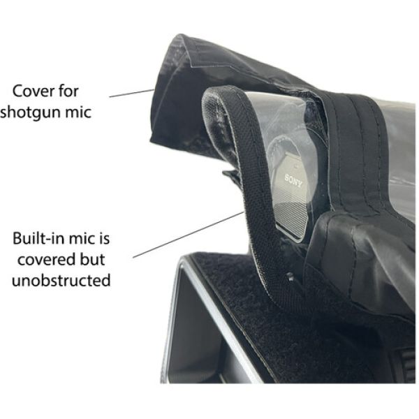 PORTA BRACE PRC-PXWZ200 Capa de chuva para filmadora de médio porte - foto 3