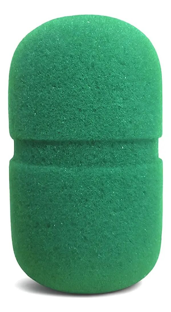 Espuma para microfone de entrevista verde ARTIKA AK-41VD