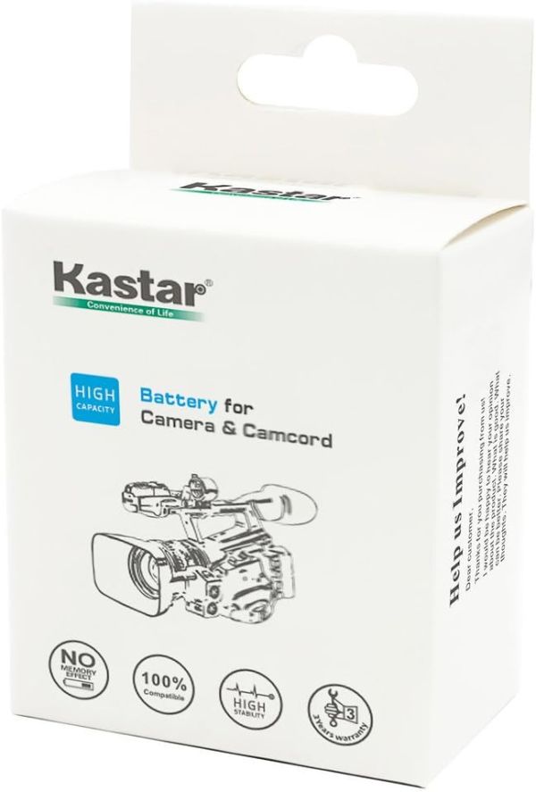 KASTAR NP-FH100 Bateria de alta capacidade para Sony - foto 3