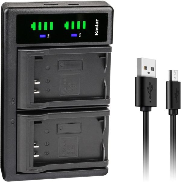 Carregador de bateria duplo para EN-EL20 KASTAR CB-ENEL20