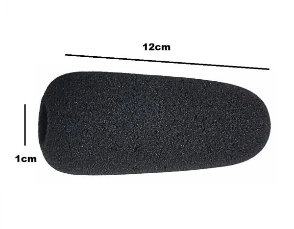 ARTIKA AK-148P Espuma para microfone gooseneck com 12cm - foto 2