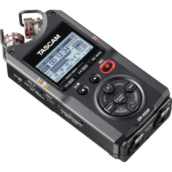 TASCAM DR-40XP Gravador de voz com slot Micro SD - foto 8