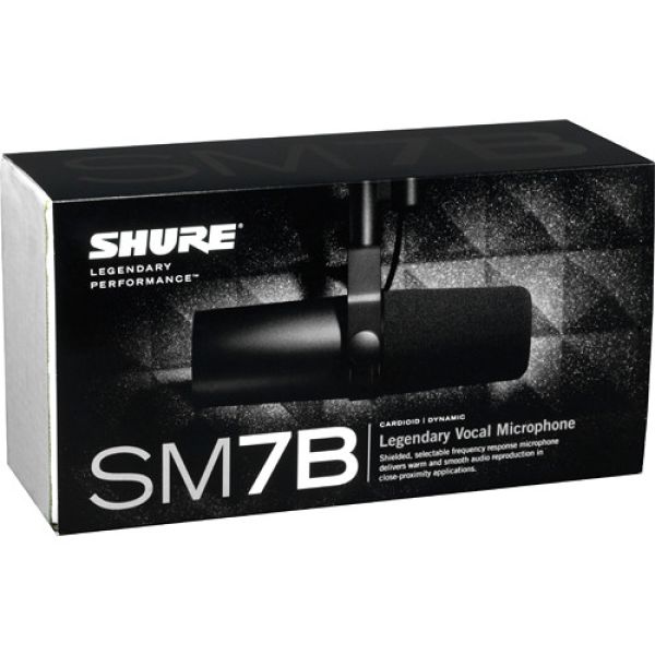 SHURE SM7B Microfone de estúdio para podcast - foto 6
