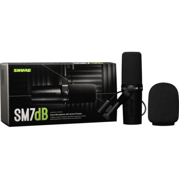 SHURE SM7db Microfone de estúdio para podcast - foto 6